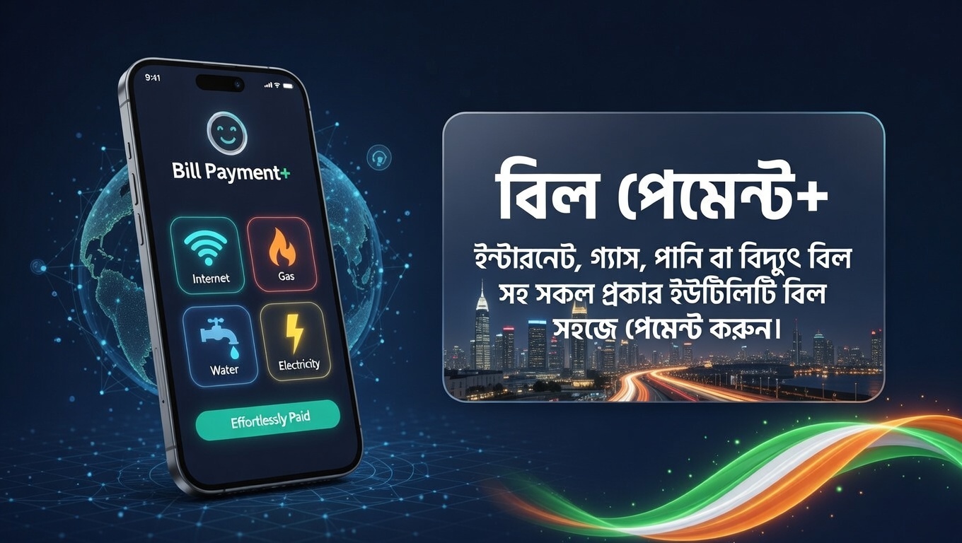 বিদ্যুৎ, গ্যাস ও পানির বিল নিয়ে দুশ্চিন্তা? সব সমস্যার সমাধান এখন এক ক্লিকেই!